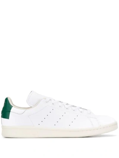 Adidas Originals Stan Smith Low-top Leather Sneakers In Ftwr White Crystal White Off White