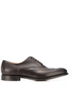 CHURCH'S POINTED TOE PATTERNED BROGUES