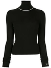 BARRIE ROLL NECK SWEATER