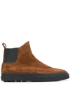 BUTTERO SUEDE CHELSEA BOOTS