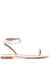 TABITHA SIMMONS PHOENIX STUD-EMBELLISHED SANDALS