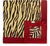 GUCCI ZEBRA PRINT SILK SCARF,576756 3G001 1074