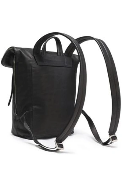 Rick Owens Woman Leather Backpack Black