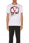 VALENTINO GO SKULL T恤,VENT-MS50