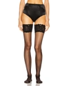 WOLFORD SATIN TOUCH 20 STAY UP TIGHTS,WOLF-WA3