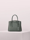 Kate Spade Margaux Medium Satchel In Deep Evergreen