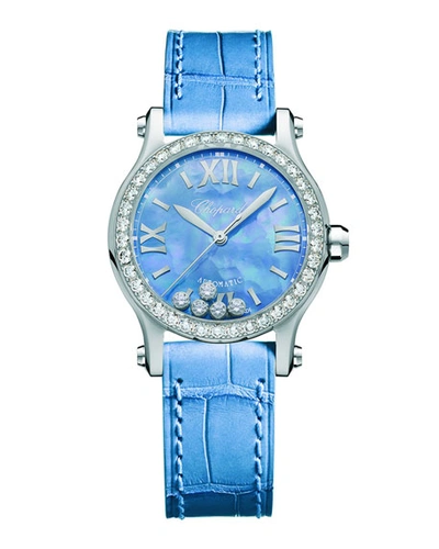 Chopard Happy Sport Mini Automatic Diamond Watch