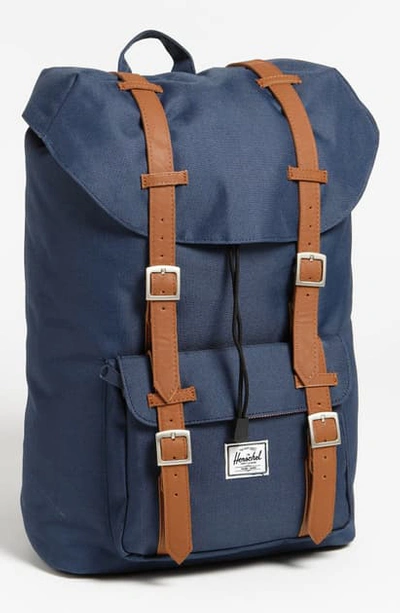 Herschel Supply Co Little America - Mid Volume Backpack - Blue In Navy