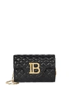 BALMAIN Bbag Quilted Leather Mini Bag,060039508465