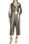 TED BAKER TWIGGA METALLIC JUMPSUIT,WMT-TWIGGA-WC9W