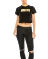 KENDALL + KYLIE CREW NECK CROP TOP TEE