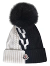 MONCLER CONTRAST COLOR BEANIE,11102935