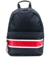 TOMMY HILFIGER CONTRAST LOGO STRIPE BACKPACK