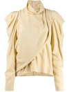 LEMAIRE draped front blouse 