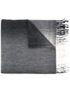 Begg & Co Gradient Scarf In Grey
