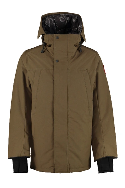 Canada Goose Sanford Technical Fabric Parka In Green