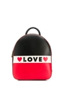 LOVE MOSCHINO 'LOVE' RUCKSACK MIT LOGO