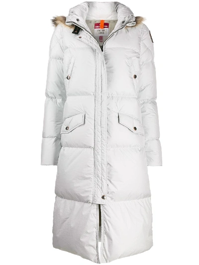 Parajumpers Hooded Padded Coat In White