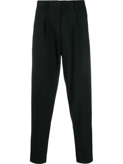 Johnundercover Tapered Trousers In Black