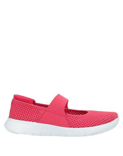 Fitflop Ballet Flats In Coral