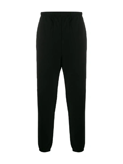 Marcelo Burlon County Of Milan County Tape Track Trousers In Black