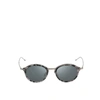 THOM BROWNE THOM BROWNE WOMEN'S GREY ACETATE SUNGLASSES,TBS908GRTSLV 49