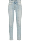 GIVENCHY LIGHT BLUE COTTON JEANS,BW50EB50AG452