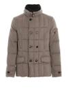 MOORER SIRO CASHMERE DOUBLE-BREASTED PUFFER JACKET
