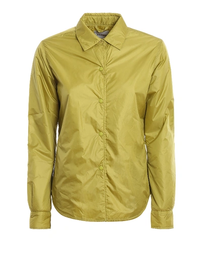 Aspesi Glue Padded Jacket In Light Green