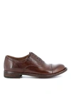 OFFICINE CREATIVE LEXICON VINTAGE LEATHER SLIP-ON SHOES