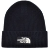 THE NORTH FACE LOGO BEANIE HAT NAVY,125108