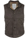 BRUNELLO CUCINELLI SLIM-FIT PADDED GILET