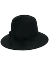GUCCI BOW EMBELLISHED STRUCTURED HAT