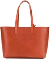 Mansur Gavriel Large Tote Bag In Brown