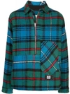 WE11 DONE CHECKED PULLOVER JACKET
