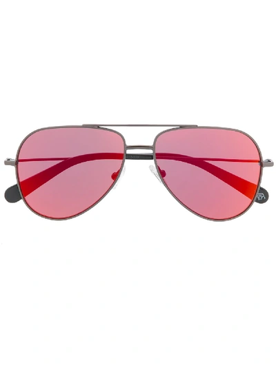 STELLA MCCARTNEY TONAL AVIATOR SUNGLASSES 