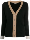 ALTEA TWO TONE CARDIGAN