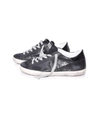 GOLDEN GOOSE Superstar Sneakers in Black Snake Leather/Black Star