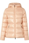 MONCLER Hooded quilted shell down jacket