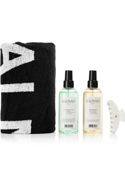 Balmain Paris Hair Couture Texture Towel Gift Set In Colorless