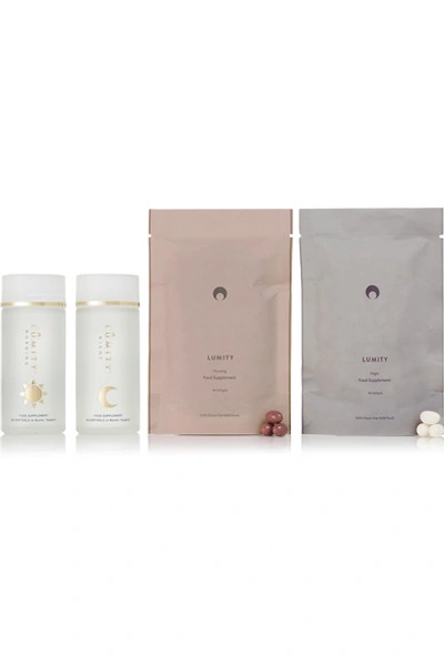 Lumity Morning And Night Supplements, Three Month Kit - One Size In Colourless