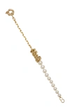 KENDRA PARISEAULT LOVE ONE ANOTHER PEARL AND DIAMOND BRACELET,774973