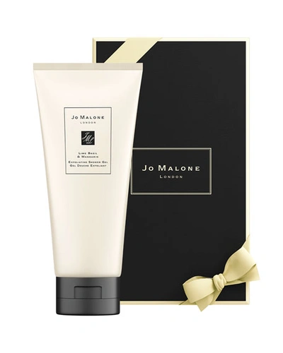 JO MALONE LONDON 6.7 OZ. LIME BASIL & MANDARIN EXFOLIATING SHOWER GEL,PROD226050052