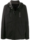 Takahiromiyashita The Soloist Takahiromiyashita Thesoloist. Black Converse Edition Packable Gore-tex® Jacket In Black
