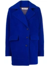 AALTO OFF-CENTER BUTTON COAT