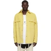 FEAR OF GOD FEAR OF GOD YELLOW ULTRASUEDE SHIRT