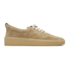 FEAR OF GOD BEIGE 101 LACE-UP SNEAKERS