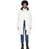 YVES SALOMON YVES SALOMON - ARMY WHITE DOWN LAYERED PARKA