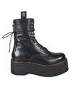 R13 DOUBLE STACKED LACE-UP BOOTS,11103006