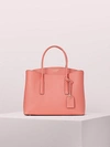 Kate Spade Margaux Large Satchel In Peachy